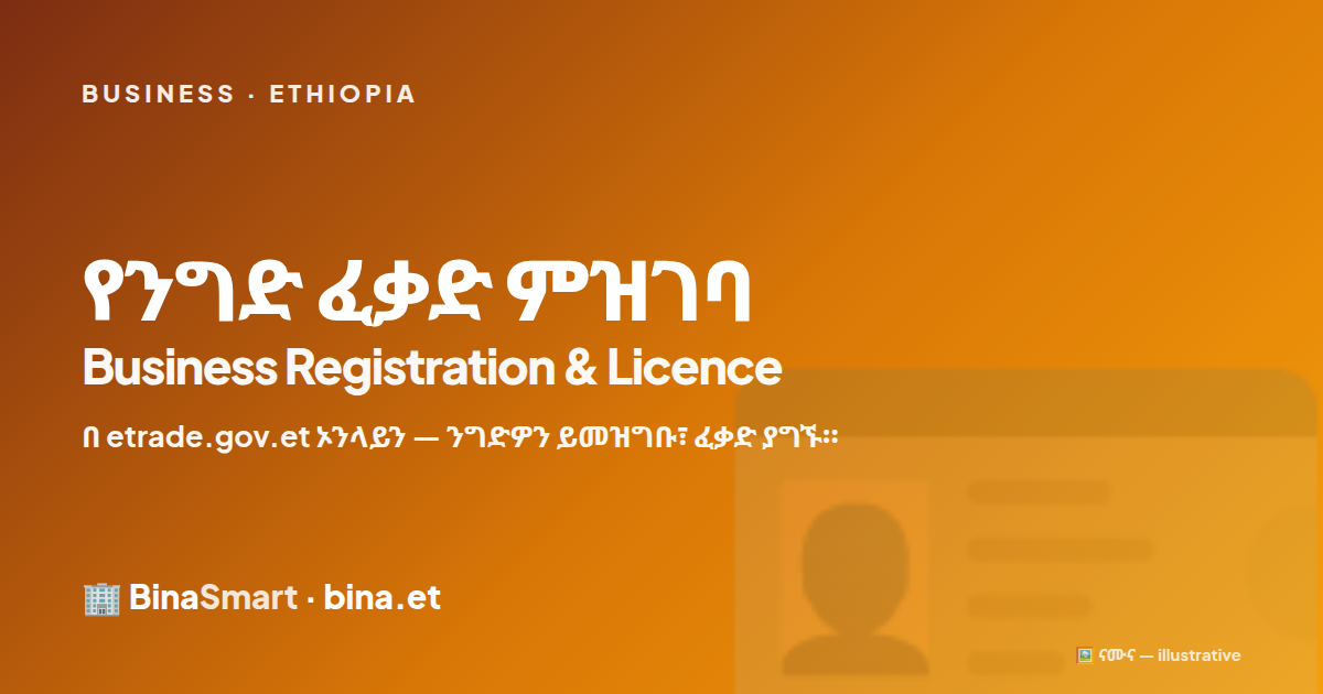 የንግድ ፈቃድ