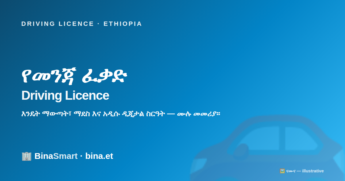 የመንጃ ፈቃድ
